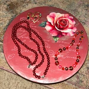 Vintage Angel crafted w/ Genuine pearls